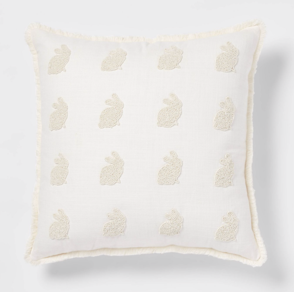 spring throw pillow