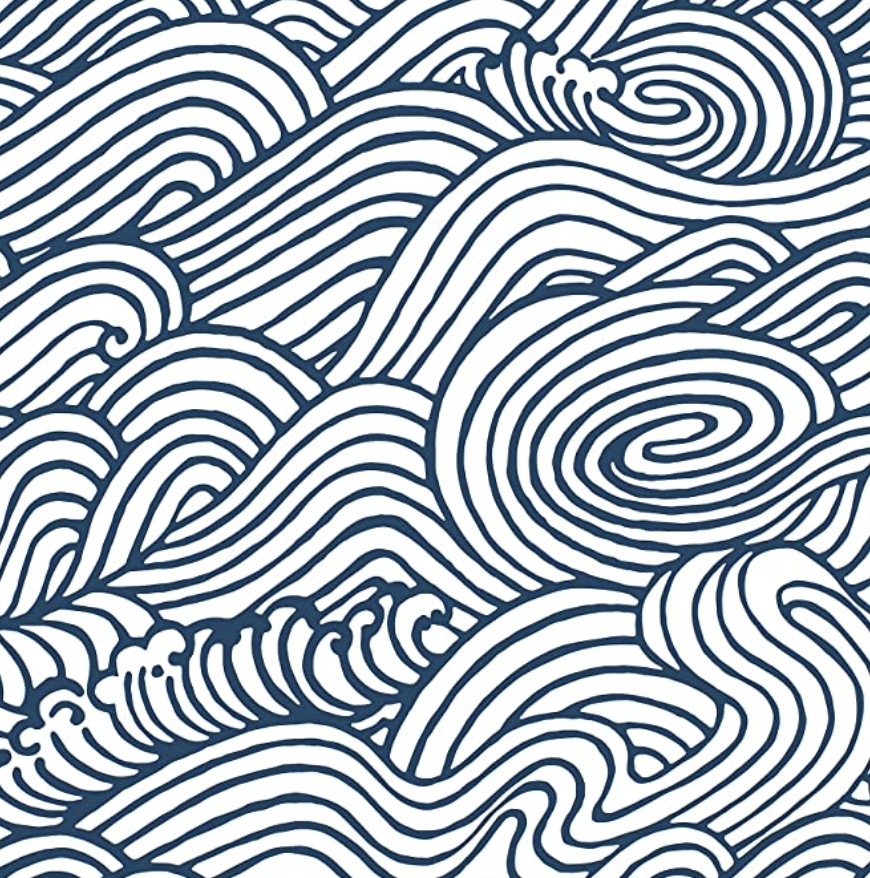 coastal bathroom wallpapers