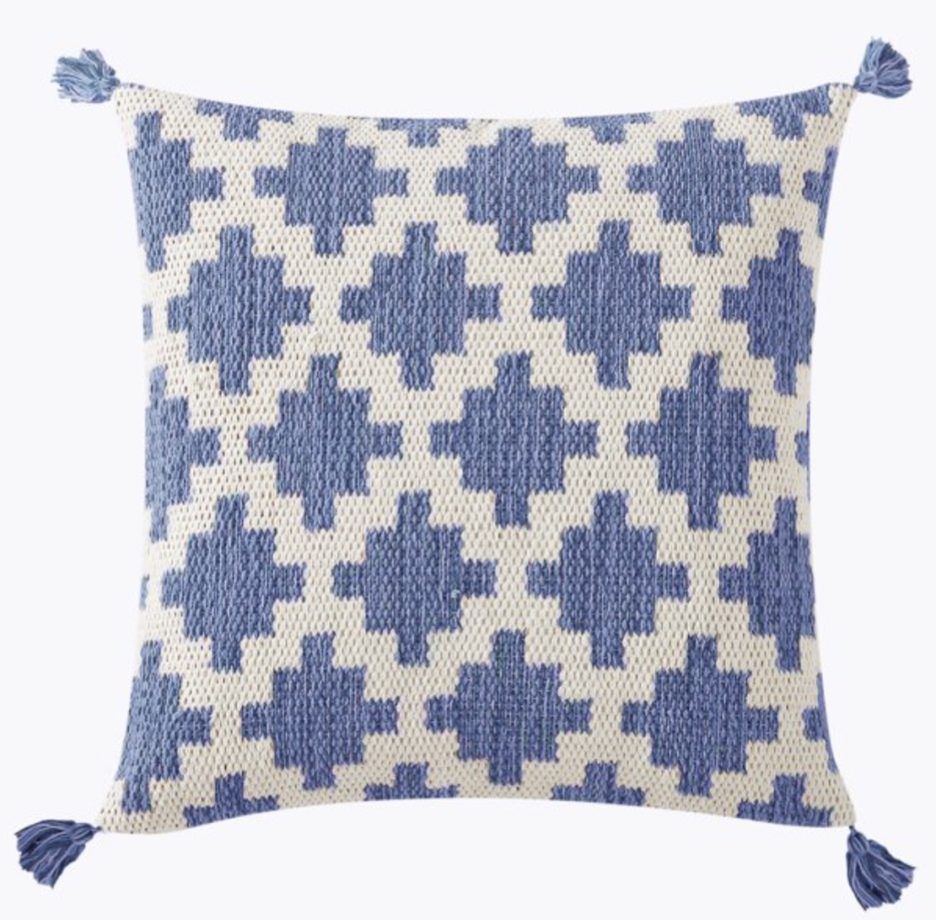 coastal grandmother throw pillows
