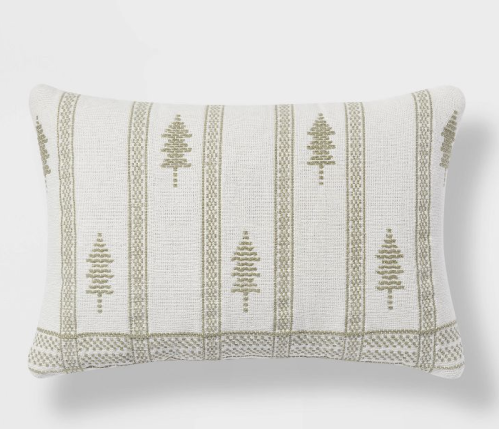 target Christmas pillows
