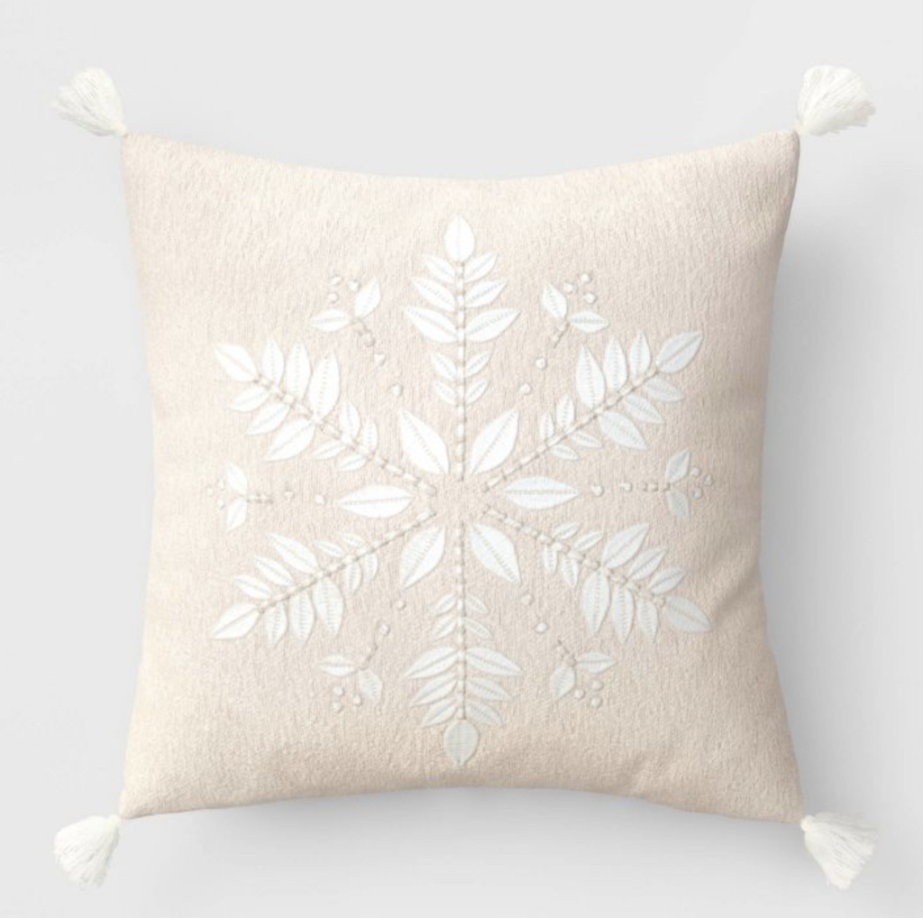 target Christmas pillows