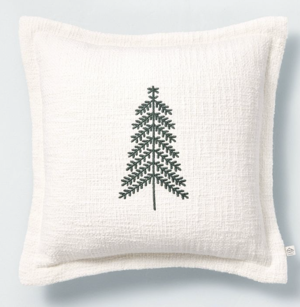 target Christmas pillows
