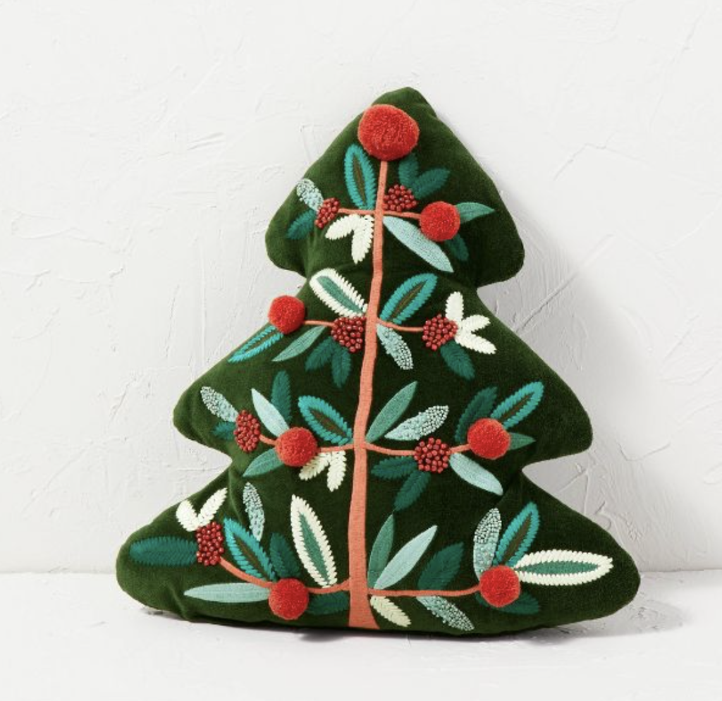 target Christmas pillows