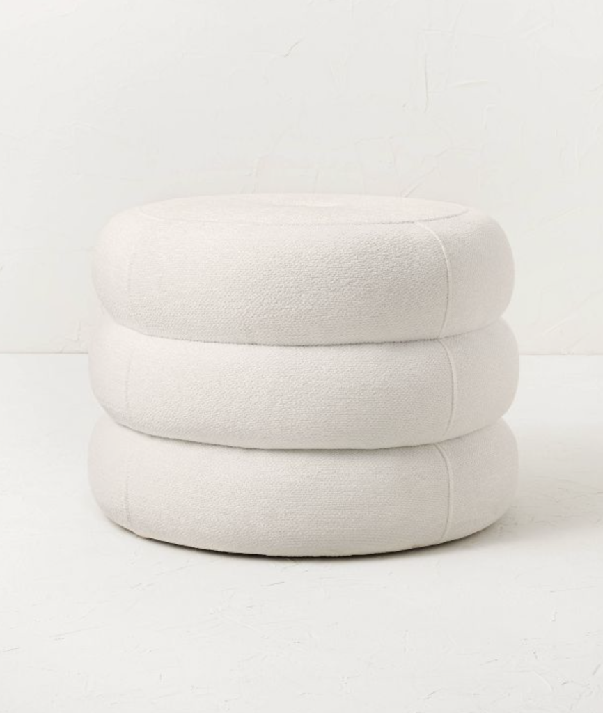 coastal pouf ottoman