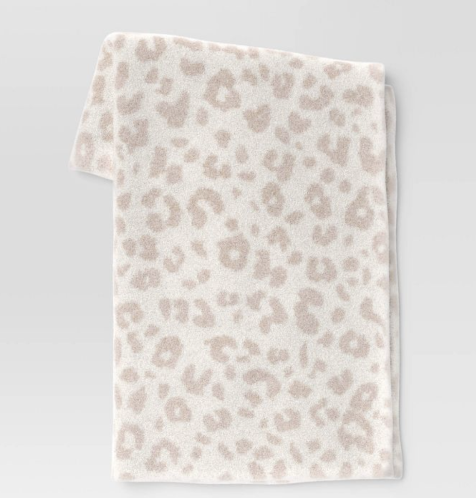 NEUTRAL THROW BLANKET