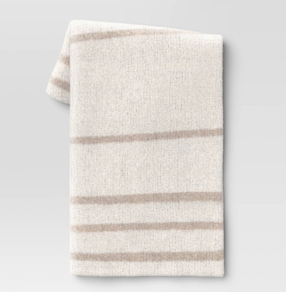NEUTRAL THROW BLANKET