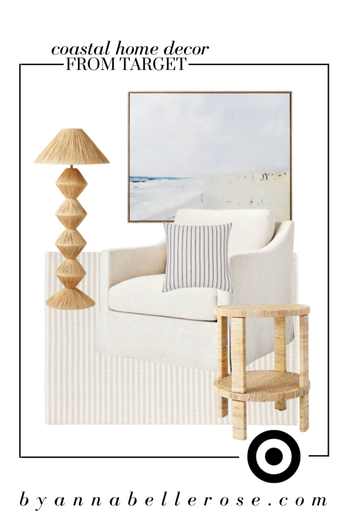 simple COASTAL LIVING ROOM DECOR