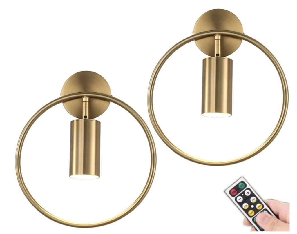 BATTERY POWERED WALL SCONCES