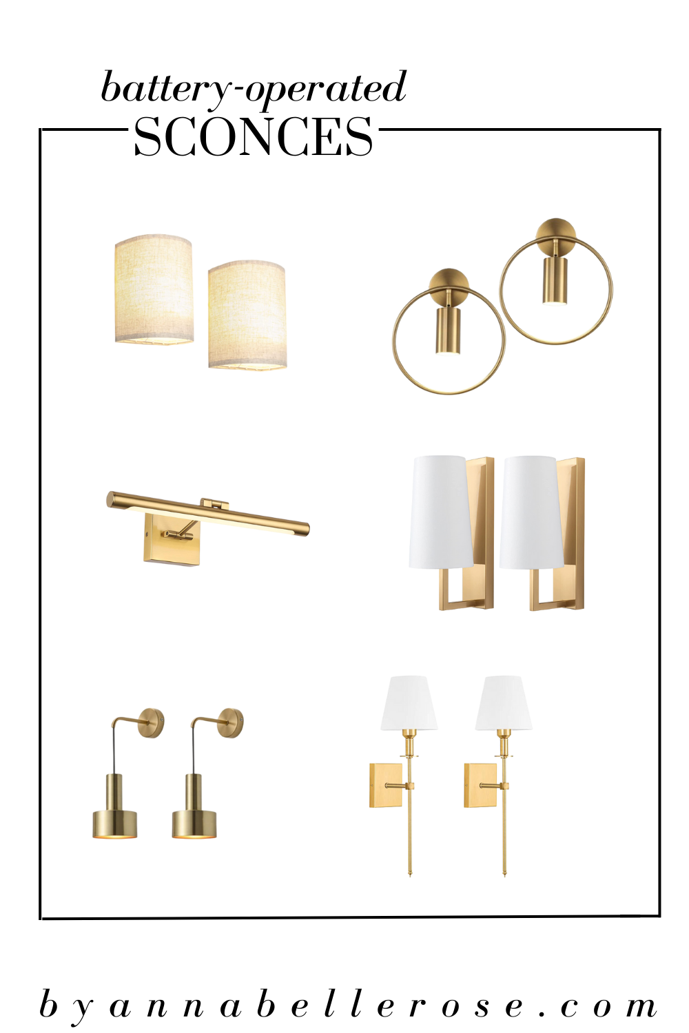 Battery-Powered Wall Sconces That Leave Batteries in the Past Forever!