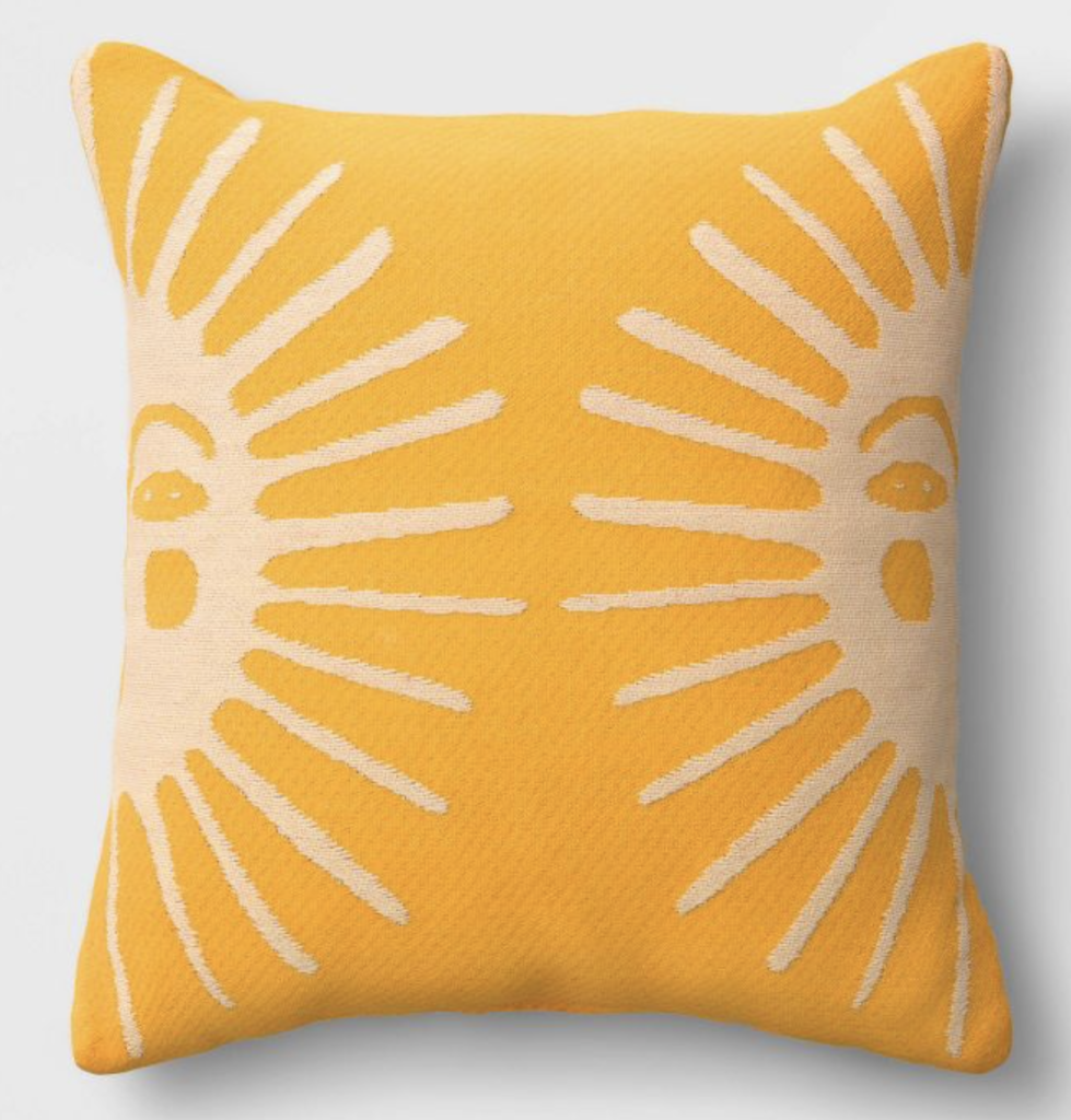 summer throw pillows