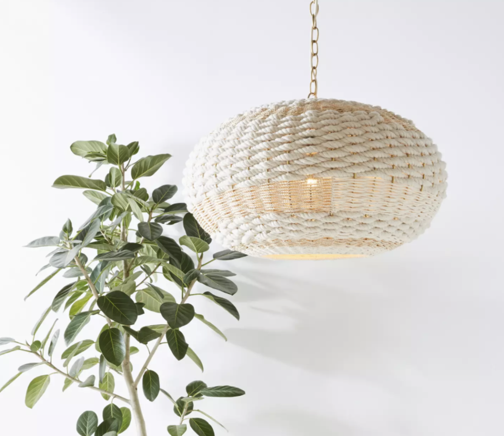 coastal foyer lighting