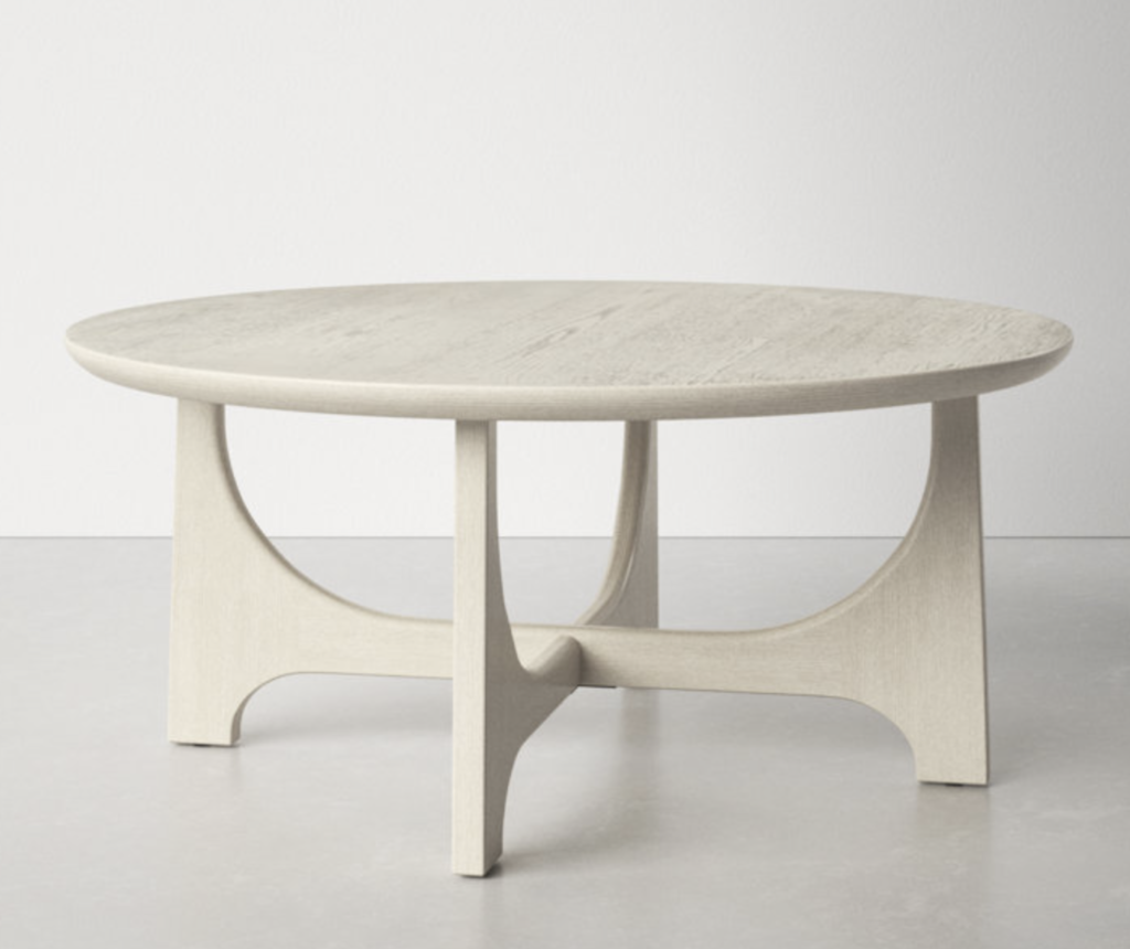 round coastal coffee table