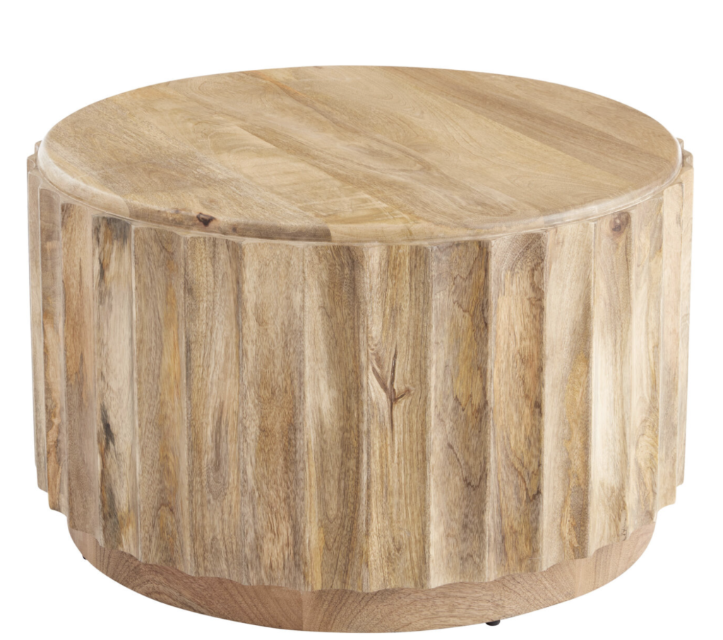 round coastal coffee table