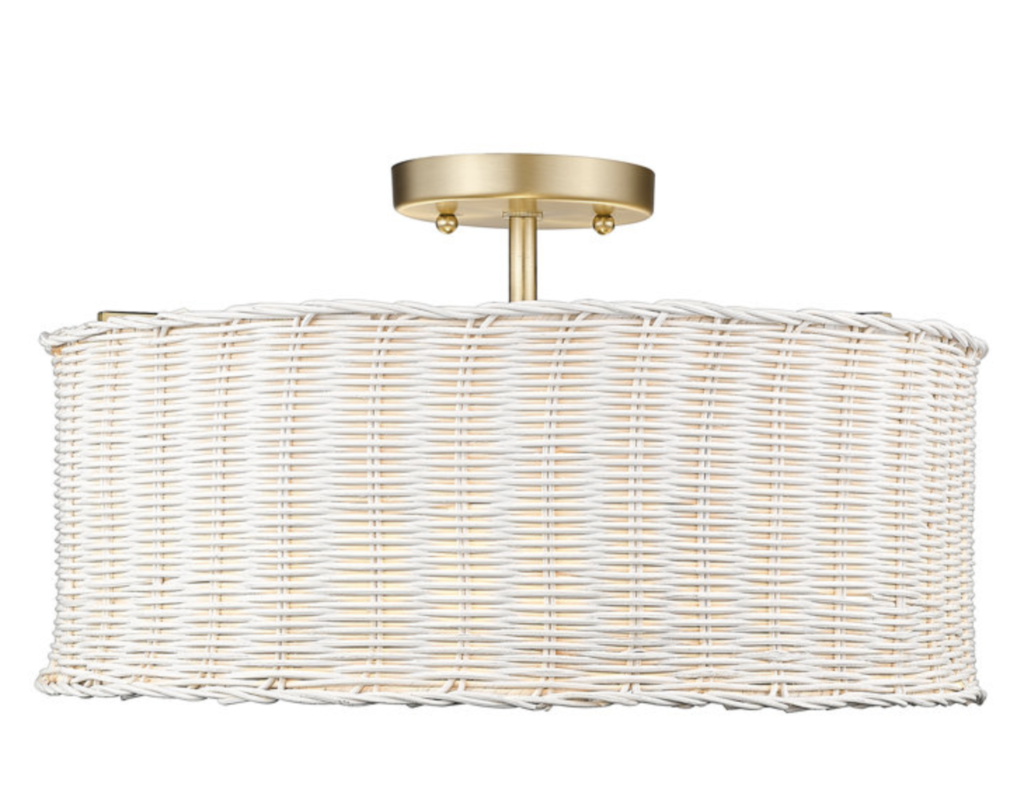 coastal flush mount lighting