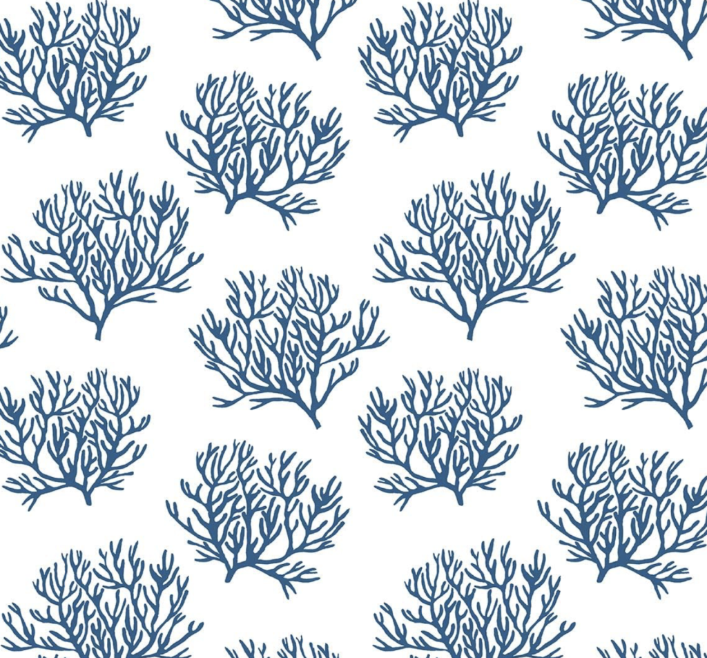 COASTAL BATHROOM WALLPAPER
