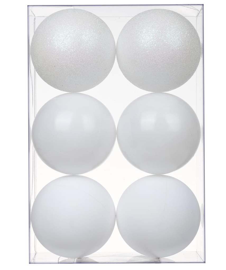 blue and white Christmas tree