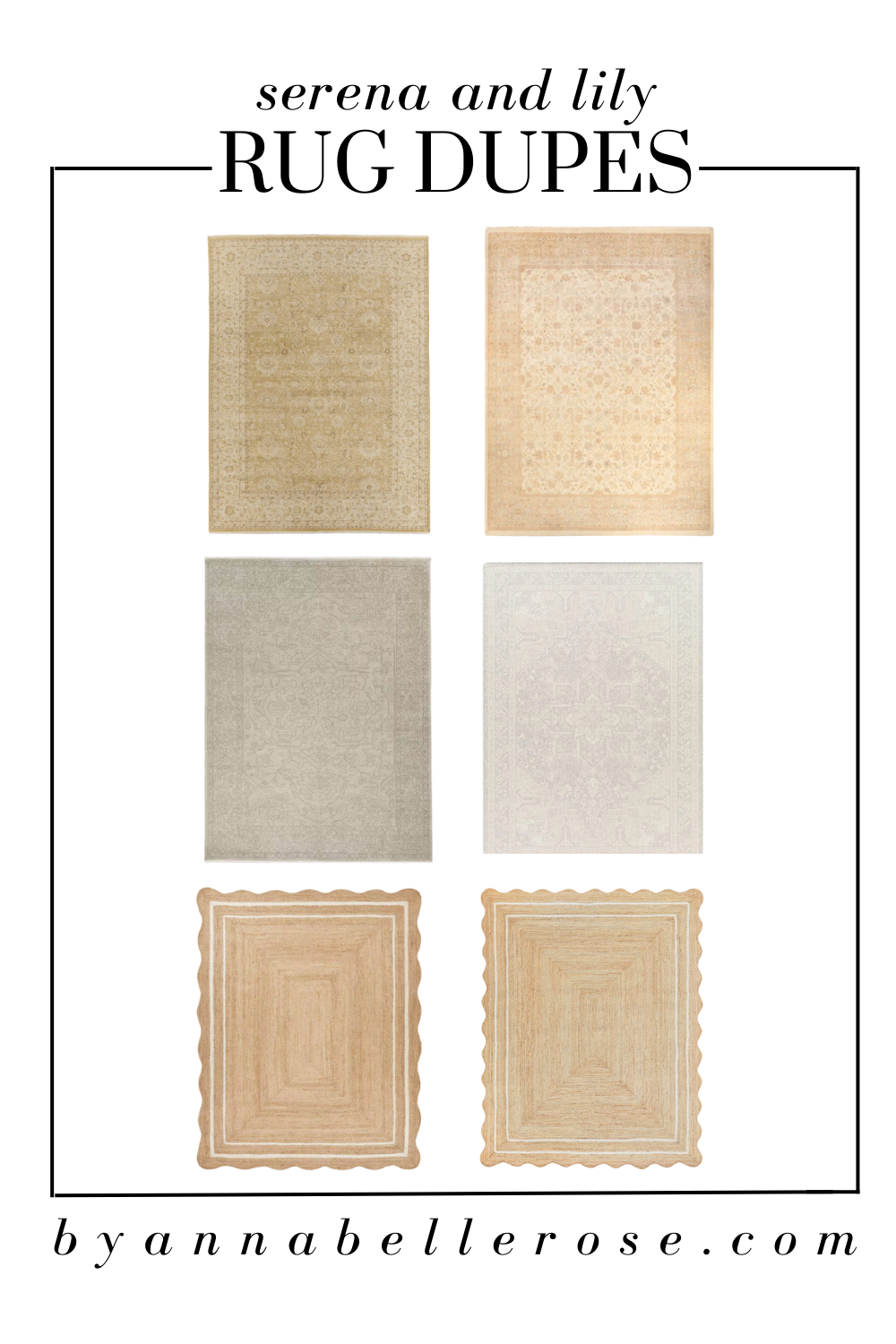 Amazing Serena and Lily Rug Dupes That You Don’t Want to Miss