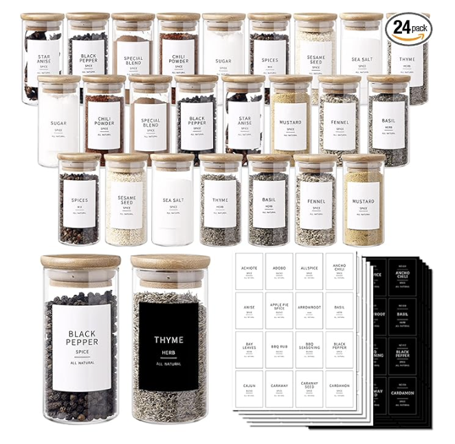 organizing spice drawer