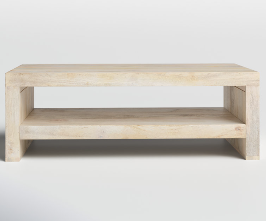 coastal decor coffee table