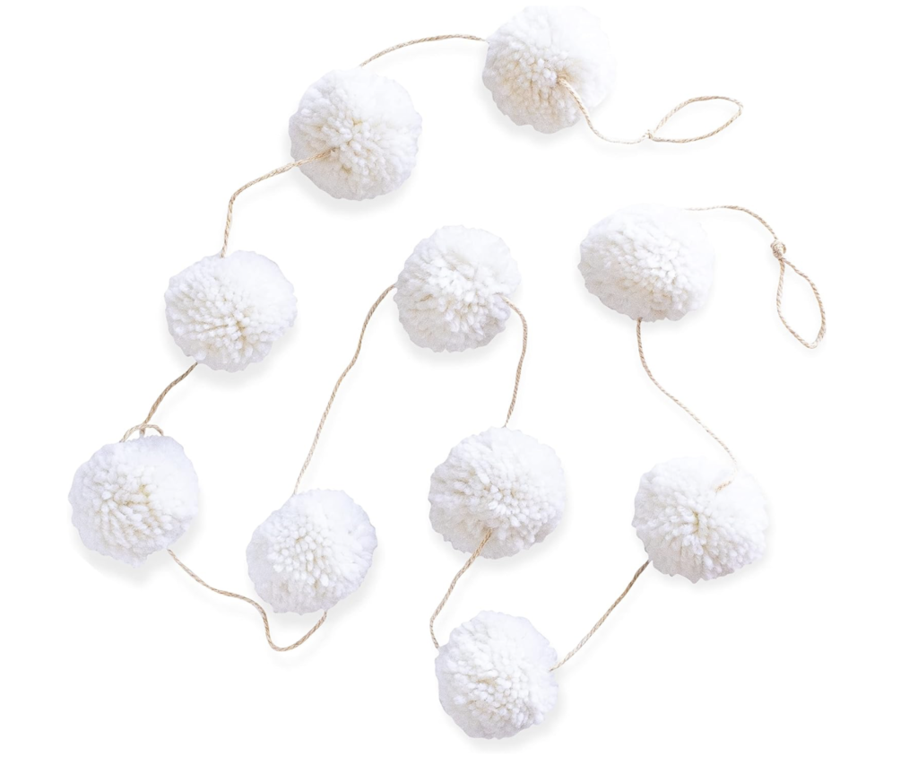 easter garland for mantle