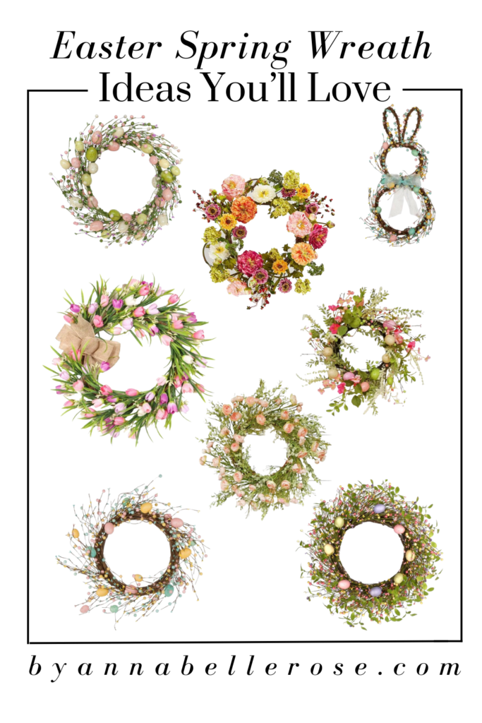 easter spring wreath