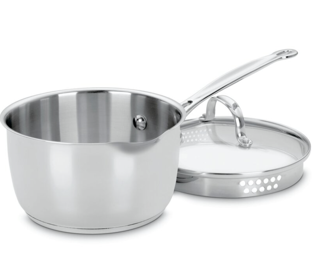 6. Stainless Steel Saucepan