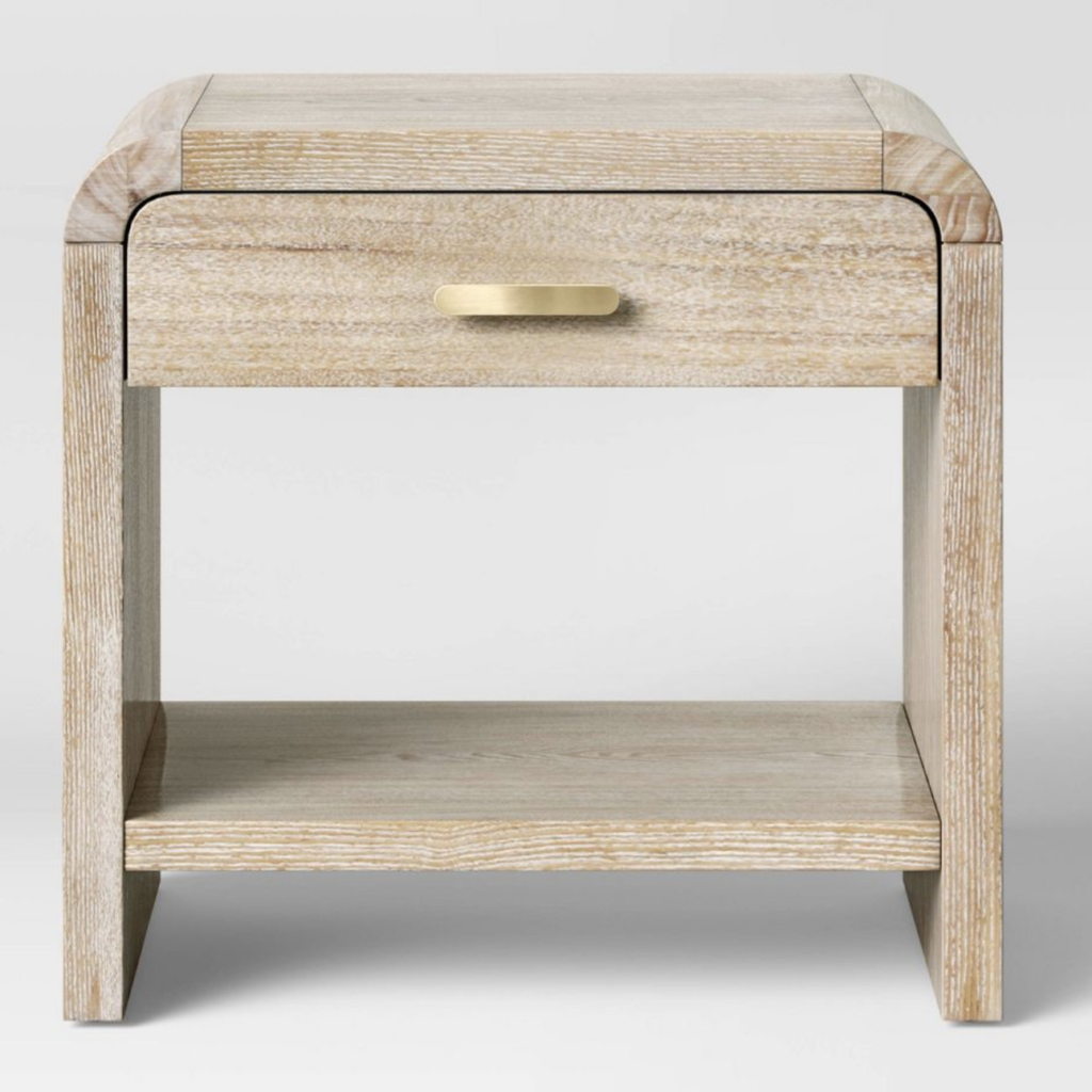 modern coastal nightstand