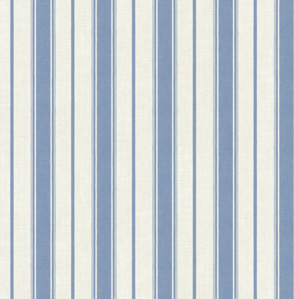 striped wallpaper powder room