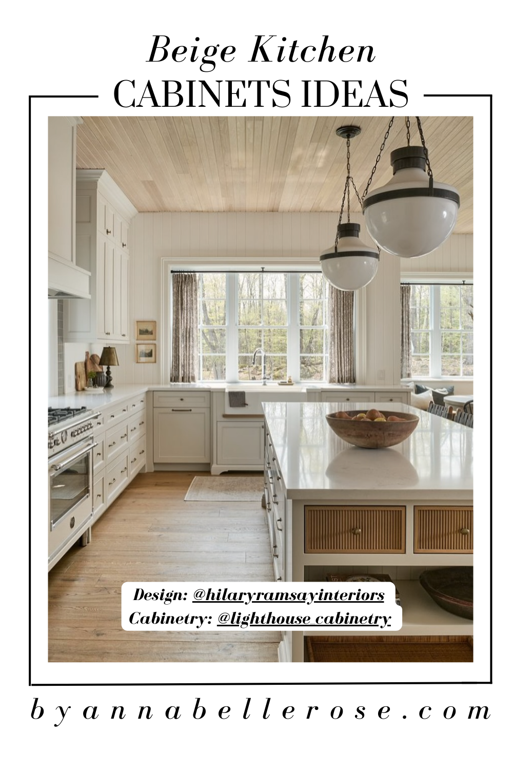 7 Dreamy Beige Kitchen Cabinets Ideas You’ll Obsess Over - By Annabelle ...