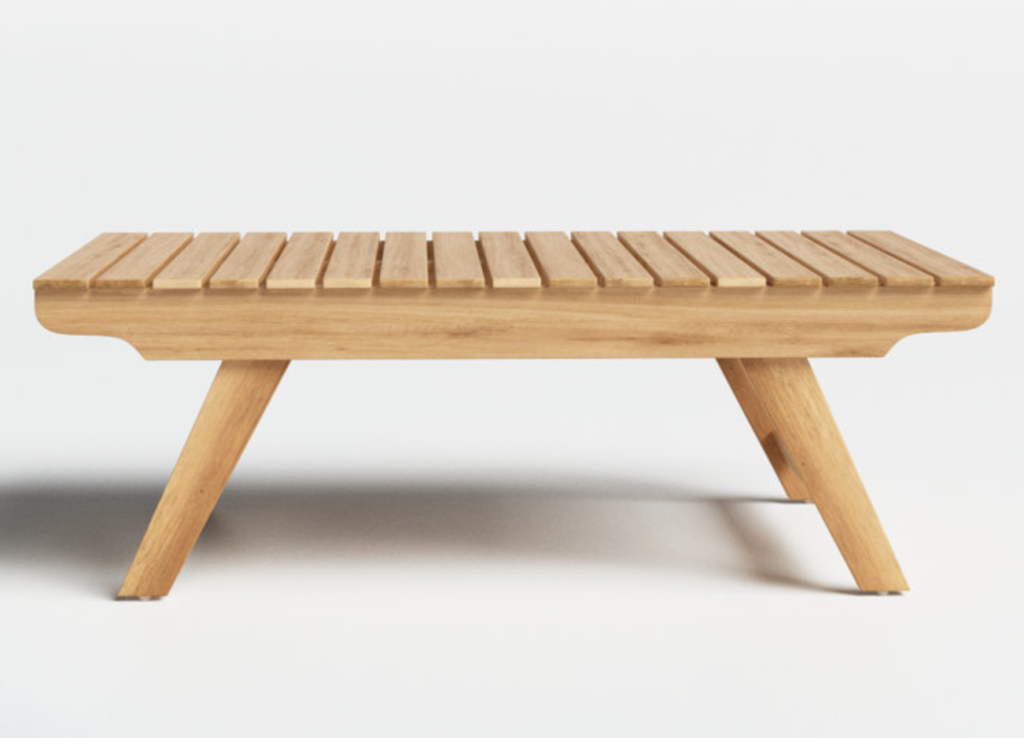 mid century modern coffee table