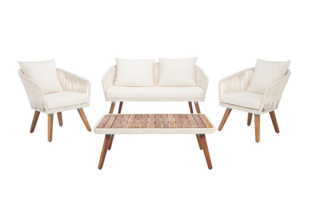 mid century modern patio set