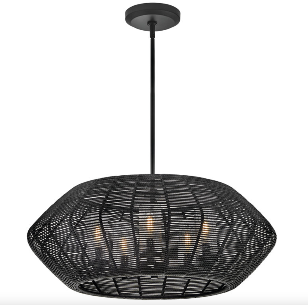 Abbey 5 - Light Outdoor Chandelier