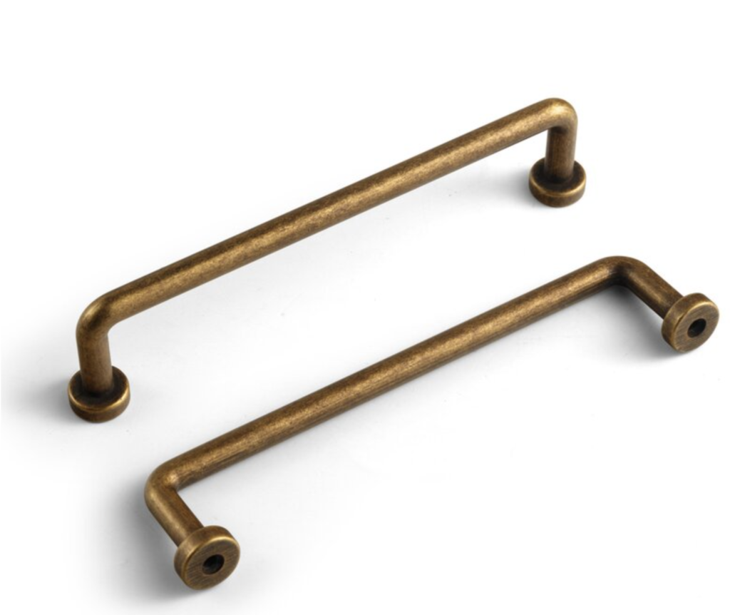antique brass kitchen hardware