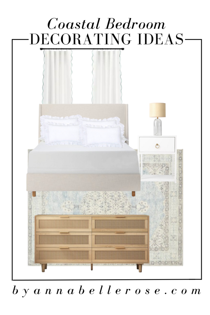 coastal bedroom decorating