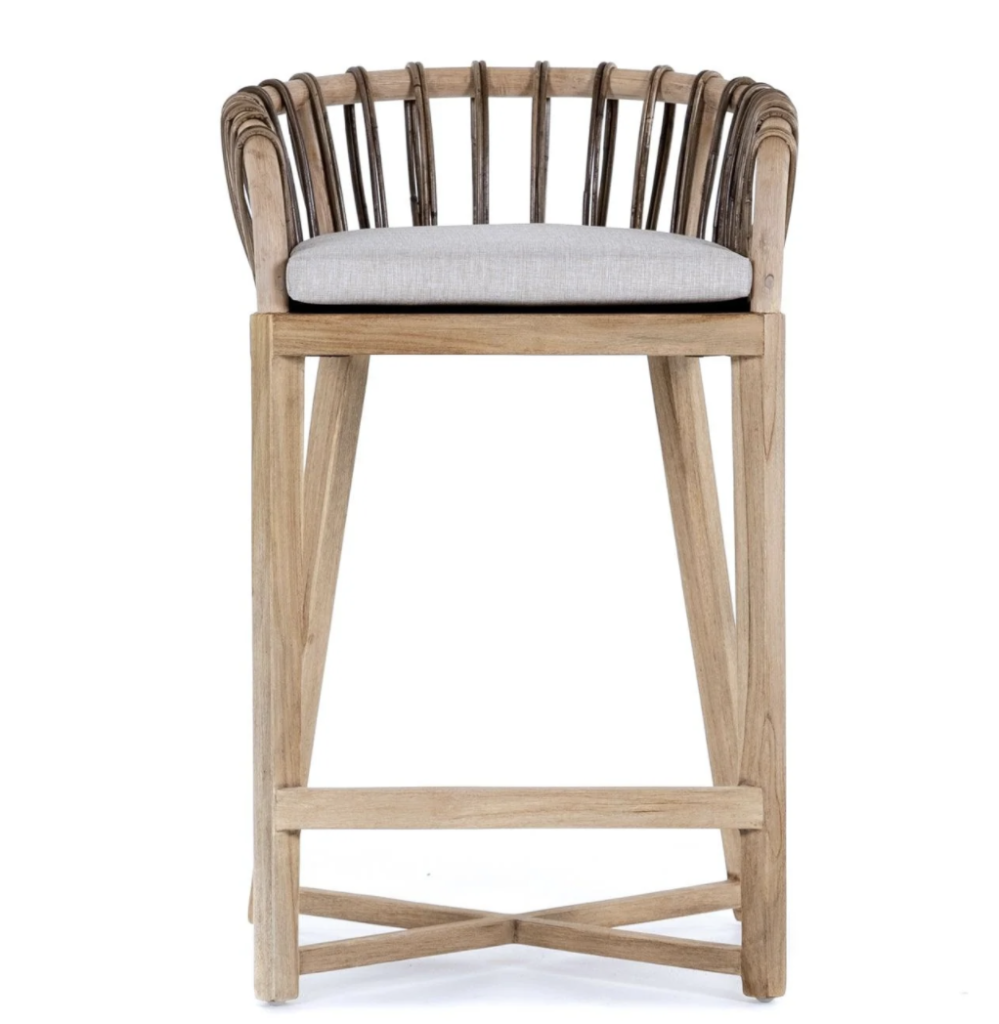 coastal kitchen design barstools