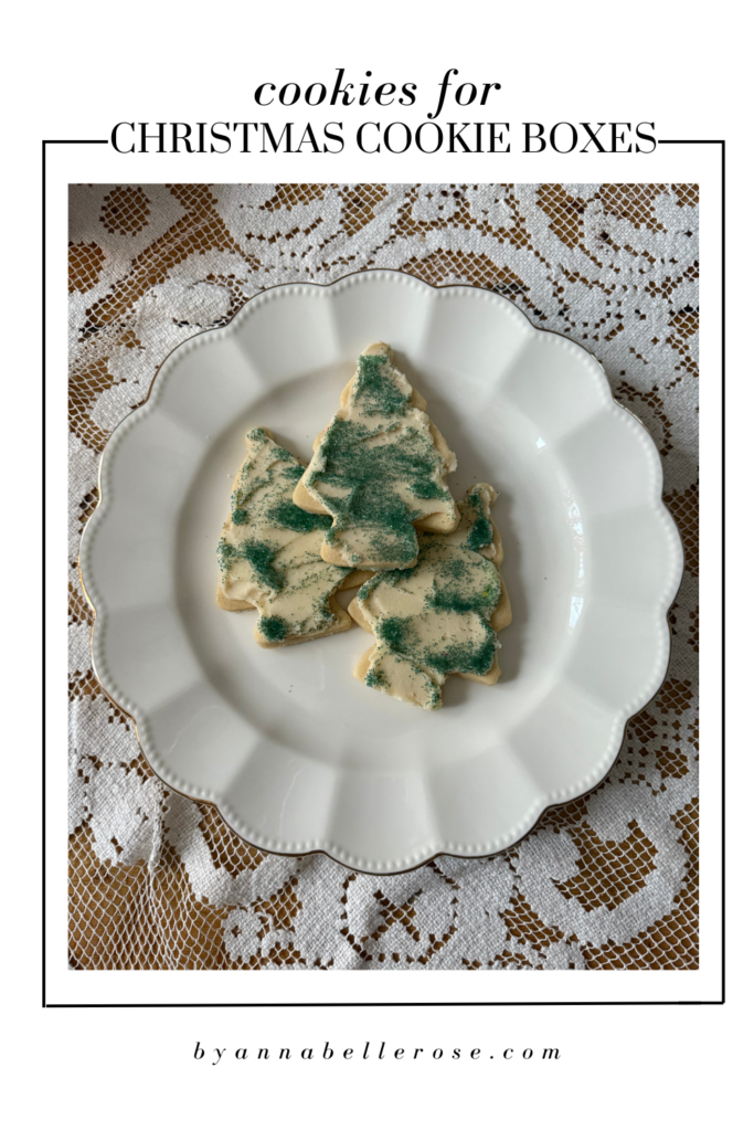 CHRISTMAS COOKIE BOXES