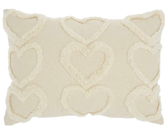 neutral Valentine's Day decor