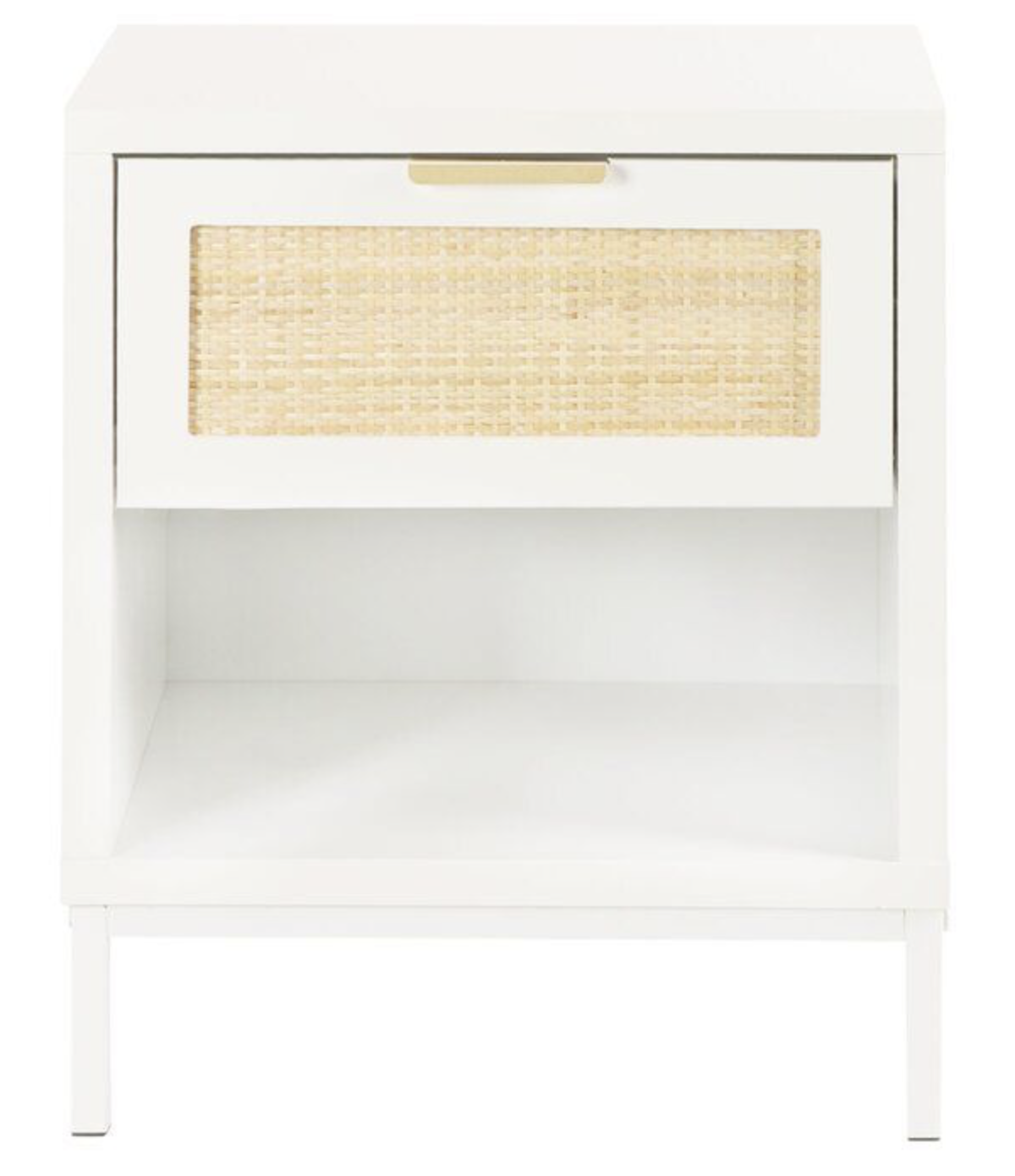 White Coastal Bedroom Furniture | white coastal nightstand