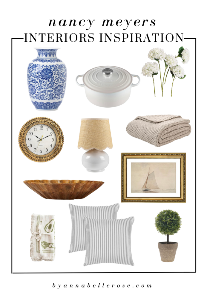 Nancy Meyers Interiors Inspiration | Affordable Nancy Meyers Home Finds on Amazon
