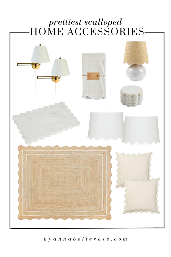 Scalloped Home Accessories